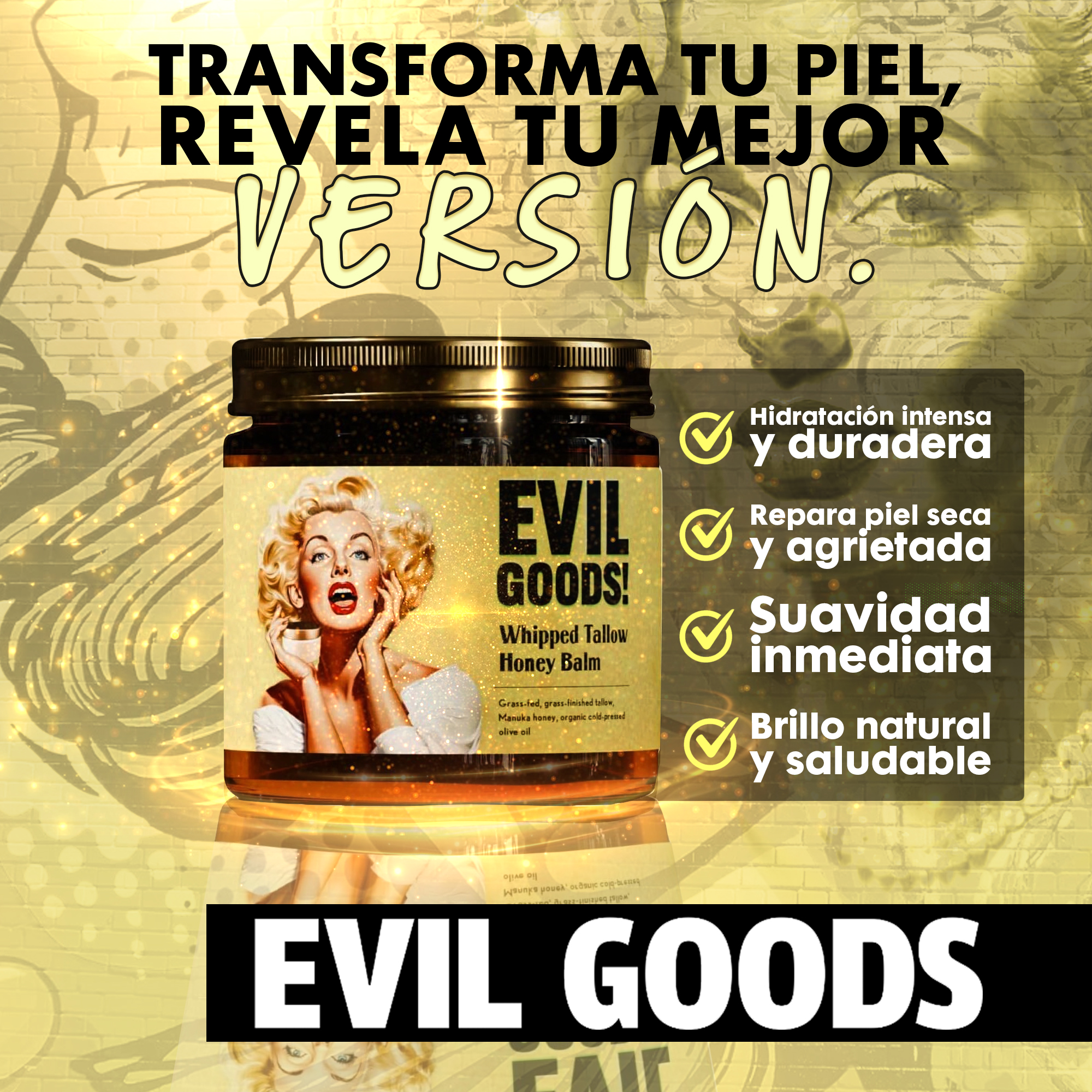Crema Evil good + caja de seguridad